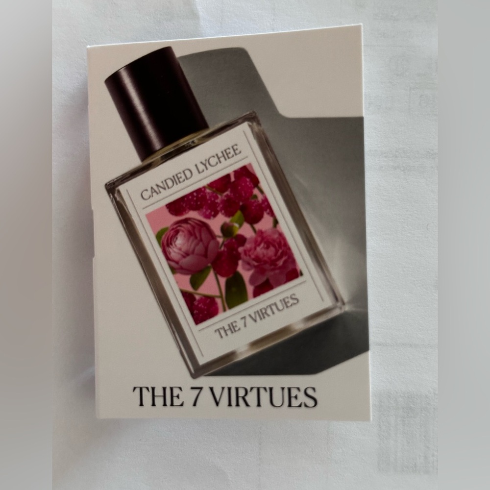 🎁 THE 7 VIRTUES Candied Lychee EDP New (One - 1.7 mL Sample)